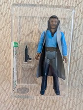 1980 Kenner Star Wars Loose Action Figure HK Lando Calrissian No Teeth AFA 75