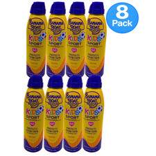 Banana Boat Kids Sport Sunscreen Lotion Spray SPF 50 6 oz 8 Pack Exp 02/27