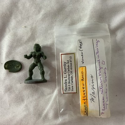 Lance & Laser 1999 Miniatures Maximo Green Original Sculpt L&L