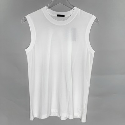 ATM S NEW Classic Jersey Sleeveless Boy Tee White Luxe Cotton Jersey