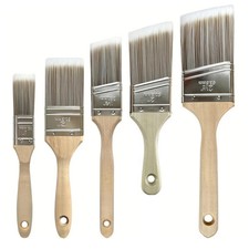 Set of 5 Brushes Paint Brush Set for Professional or DIY Painting & Decorating