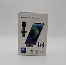 Lavalier Microphone Wireless Audio Video Recording Mini Mic For Android/iPhone