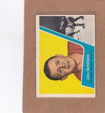 1963-64 TOPPS HOCKEY JOHN MCKENZIE #42 BLACK HAWKS VGEX *A48710