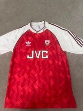 Arsenal 1990-1991-1992 official adidas reissue home football shirt