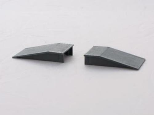 Kestrel KD17 Platform Ramps (x2) Plastic Kit N Gauge