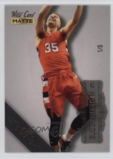 2022-23 Wild Card Matte Draft Silver - 50 Stripe 1/5 Buddy Boeheim Rookie RC 3wu. rookie card picture