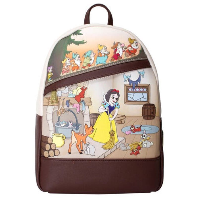 Official Loungefly Bag Disney Snow White and the Seven Dwarfs Mini Backpack