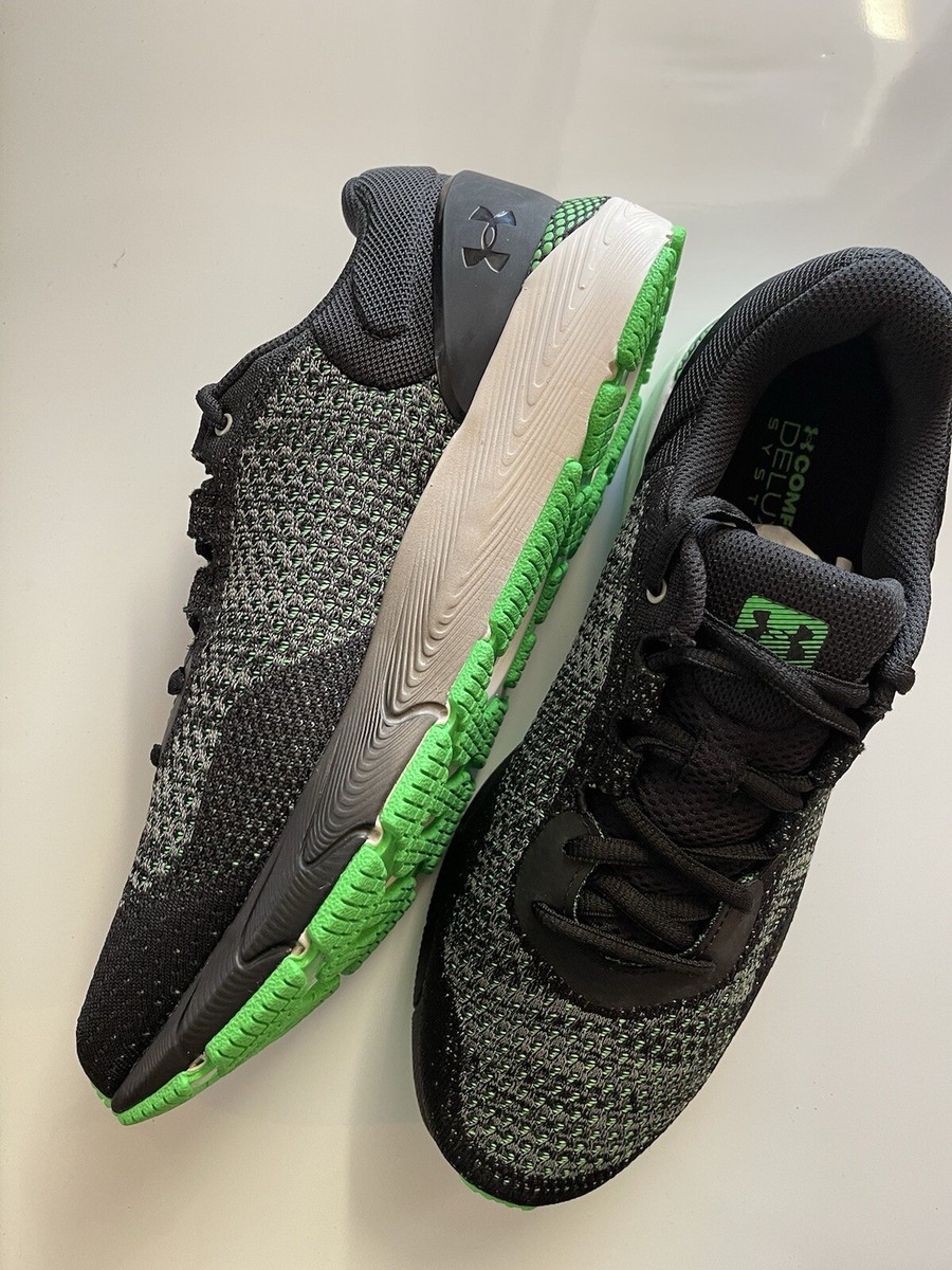 Under Armour HOVR Intake 6 Mens Size 10 Black Green Comfort Deluxe System Shoes Under Armour HOVR™ Intake 6 Men main image 4