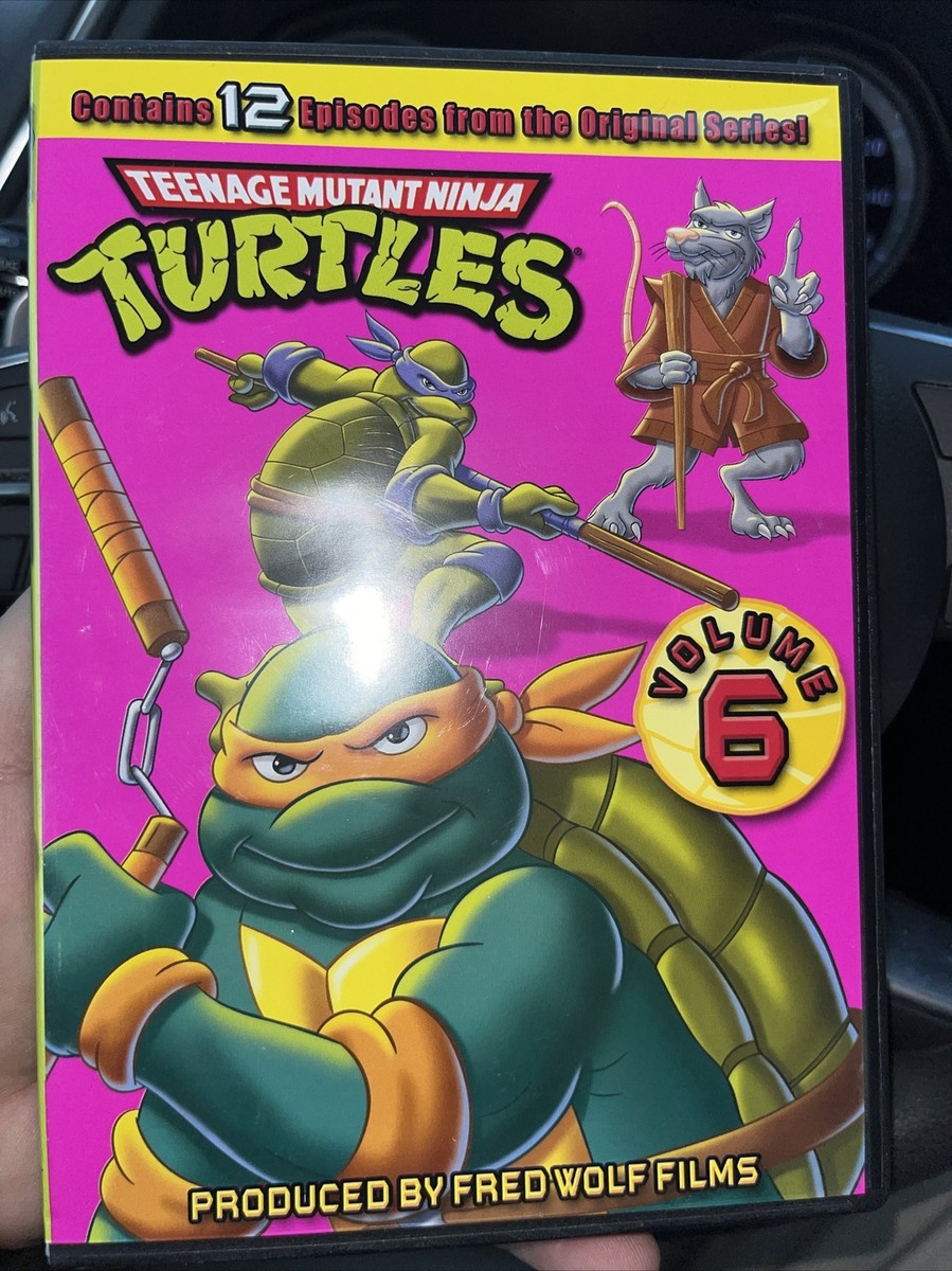 TMNT 90s Teenage Mutant Ninja Turtles Volume 6 DVD Cartoons 12
