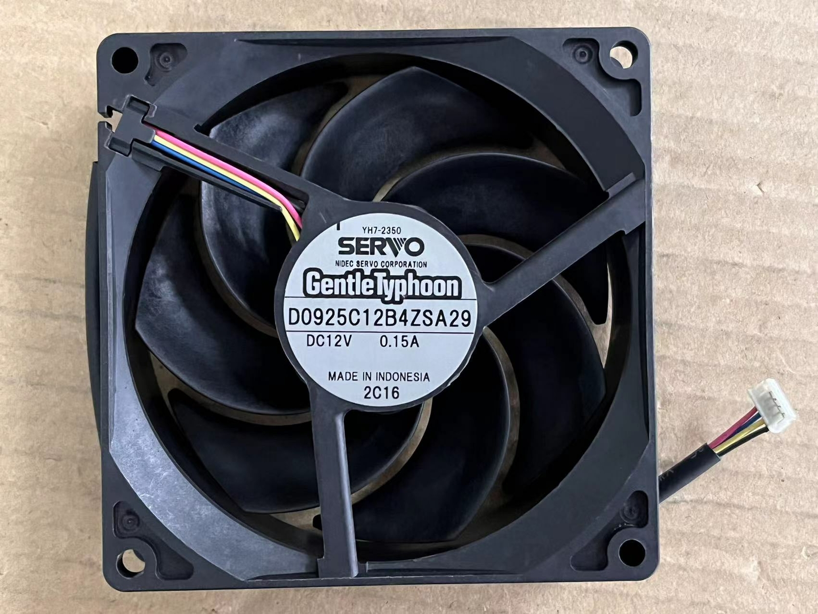 SERVO 9025 D0925C12B4ZSA29 DC12V 0.15A 9CM ultra quiet cooling fan eBay