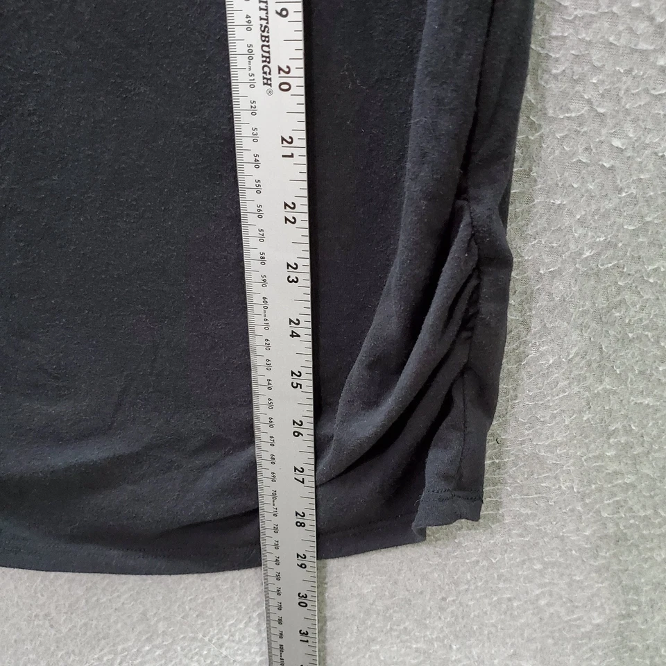 Top de maternidad Oakland Athletics para mujer grande negro nueve meses estás fuera Foto 4 de 4