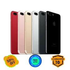 Apple iPhone 7 Plus -32GB 128GB- Red Black GSM Unlocked iOS Verizon T-Mobile 