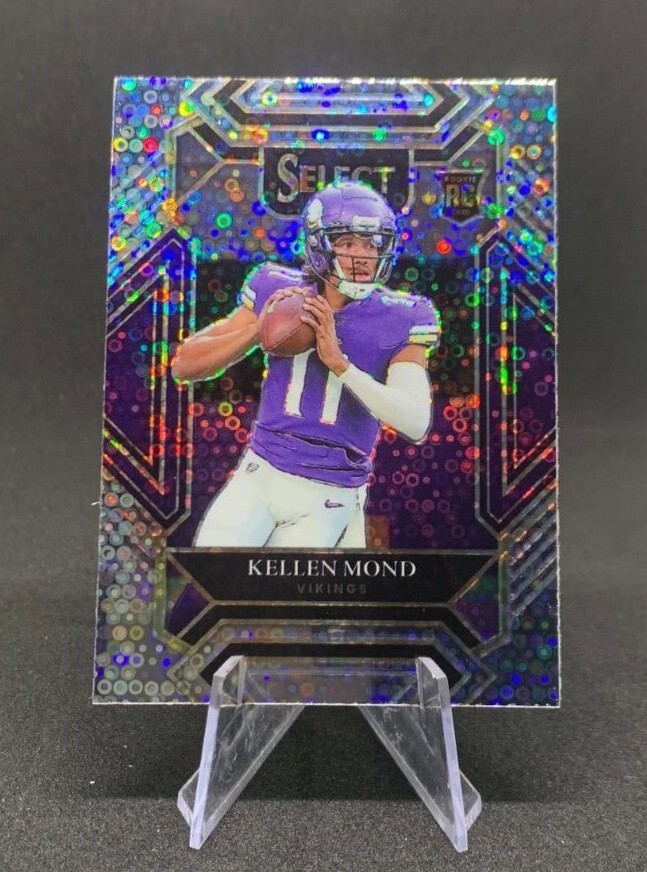 Kellen Mond 2021 Select Base Club Level Silver Disco Prizm #264