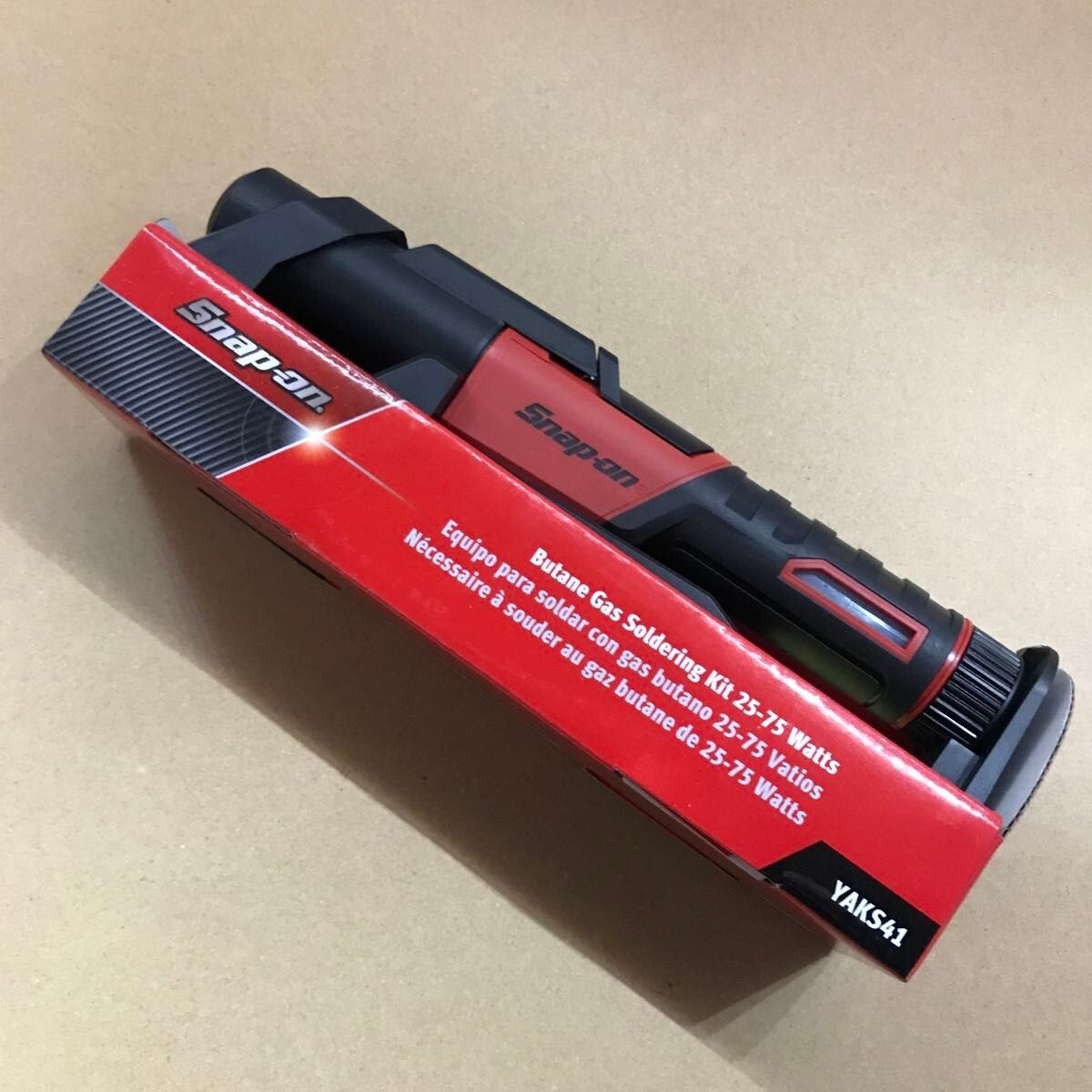やす Snap-on YAKS41 Butane Gas Soldering Iron Kit 25-75W Red | eBay
