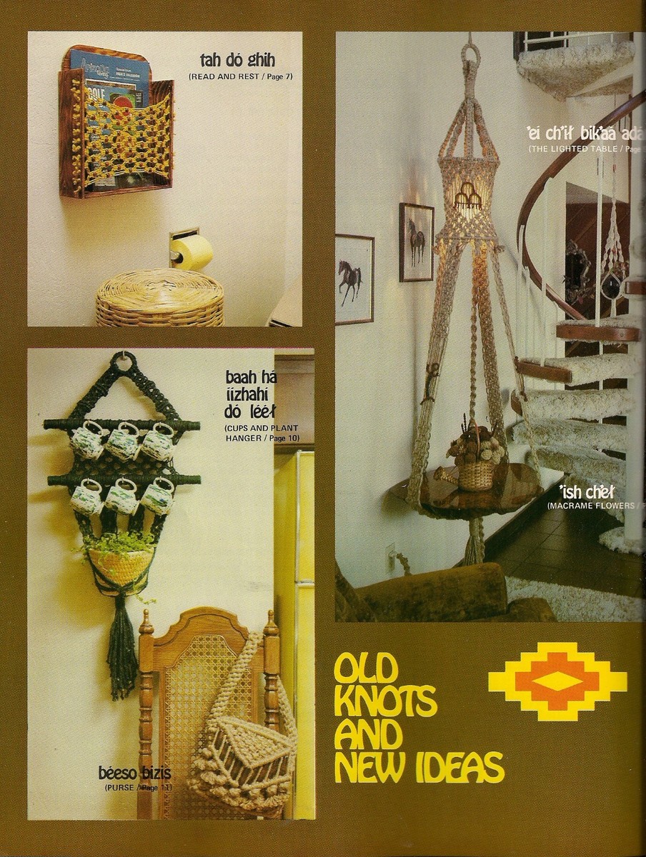 Lot De 7 Livres De Motifs Macramé – Hibou, Suspensions Pour Plantes Et + – Occasion