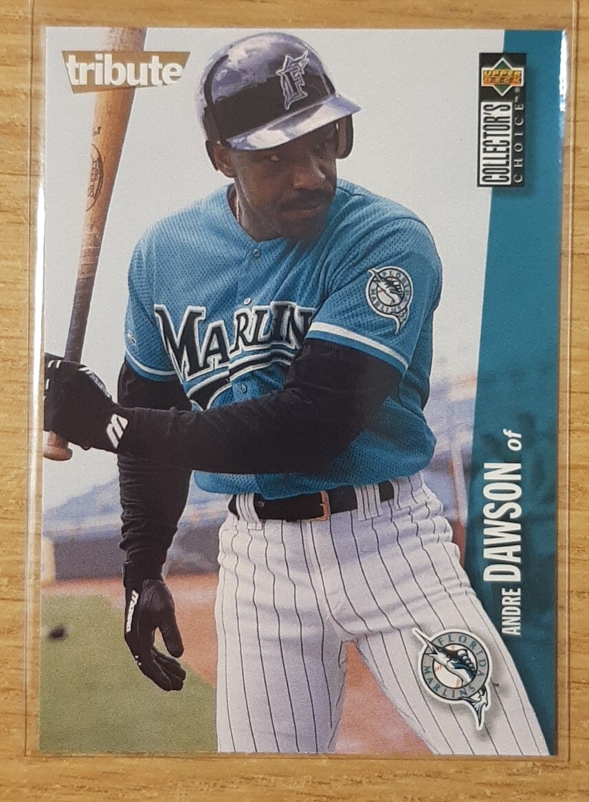 1996 COLLECTOR'S CHOICE ANDRE DAWSON #150 FLORIDA MARLINS