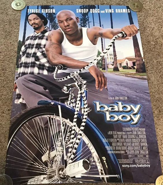 Original 2001 BABY BOY Movie Poster, Rolled, 27x40, Snoop Dogg, Tyrese