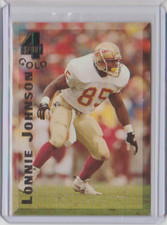 1994 Classic Four Sport Gold Rookie #108 Lonnie Johnson Seminoles Buffalo Bills