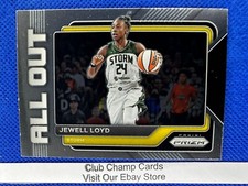 2023 #7 Jewell Loyd WNBA Panini Prizm Basketball ALL OUT Insert Storm