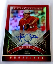 2015 Elite Extra Edition Prospect Autographs #161 John Curtiss Minnesota TWINS