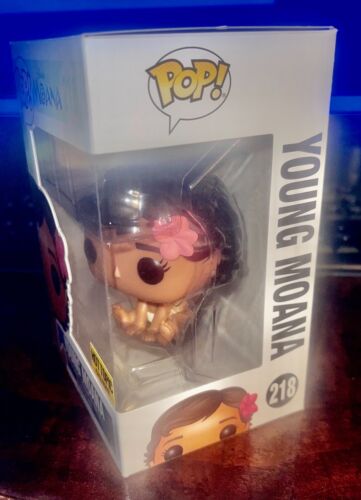 Funko Pop! Disney Moana: Young Moana #218 Hot Topic Exclusive - Picture 2 of 6