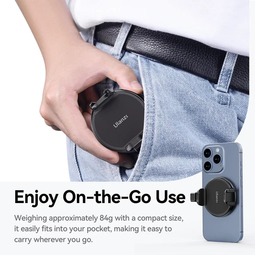 MG-10 MagSafe Uchwyt dysku twardego do smartfona z gwintem 1/4 Uchwyt zimnej stopki - Zdjęcie 4 z 10