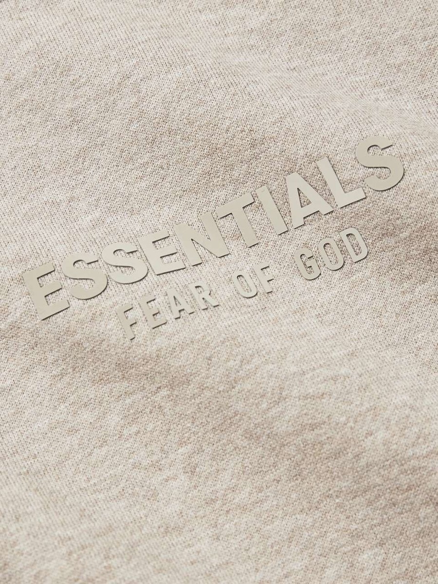FEAR OF GOD ESSENTIALS logo-appliqué Hooded Dress