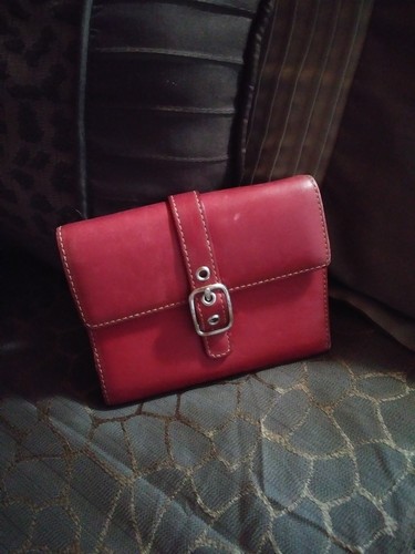 Red Coach Wallet - 第 1/3 張圖片