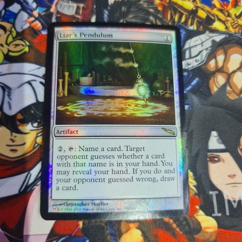 Liars Pendelum Foil RARE Magic the Gathering / Englisch Sammlung Mtg 196 / 306 - Bild 2 von 5