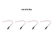 Lot of 4 PCs: 2.1mm Female Power Pigtail Connector