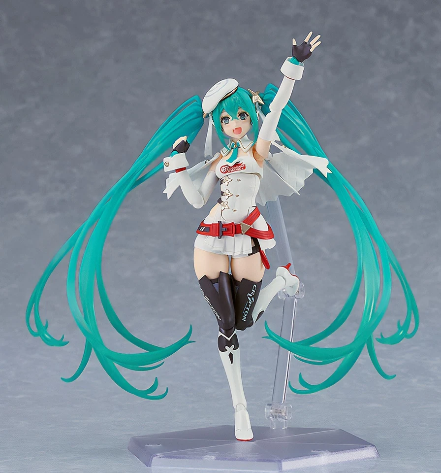 Racing Hatsune Miku 2023ver. Boneco de ação 5,9 polegadas figma Good Smile Company Japão - Imagem 4 de 4