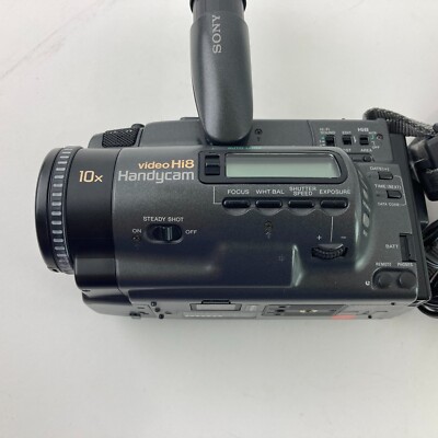 SONY VideoHi8 Handycam CCD-TRV101 ③ Sony CCD-TRV101 Hi8 heavy duty NTSC camcorder plays 8mm Hi8