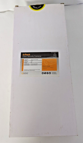 QSEE 4 PACK COLOR SECURITY CAMERAS QM1201B