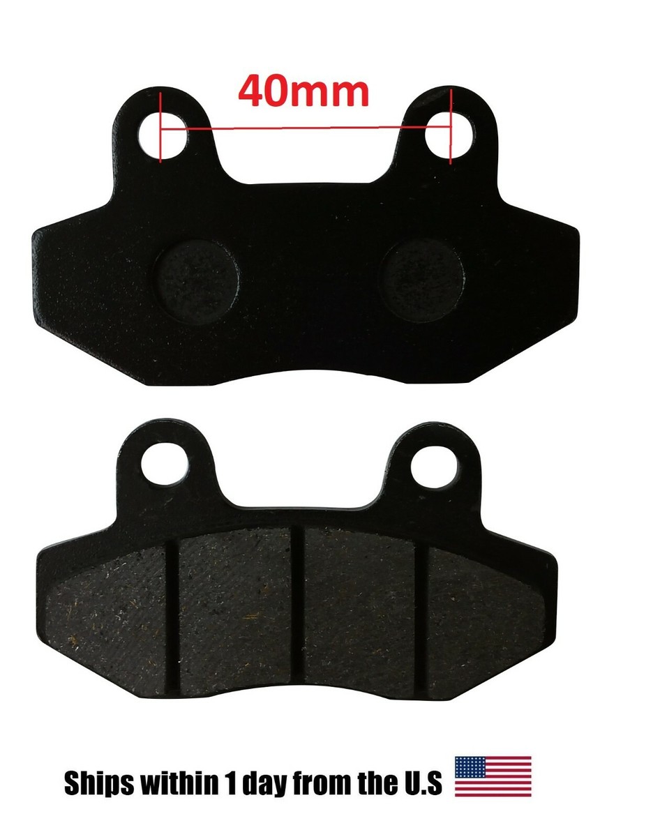 GY6 Scooter & Moped Brake Pads – 2 Sets – Fits 50cc, 125cc, 150cc, 250cc & ATVs – Disc Brake Replacement