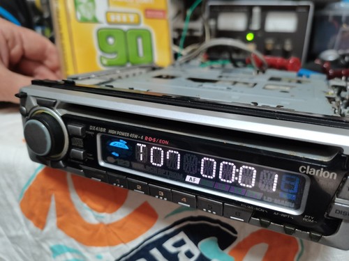 Autoradio Clarion dx418r cd player stereo hifi car audio vintage radio receiver - Foto 4 di 15