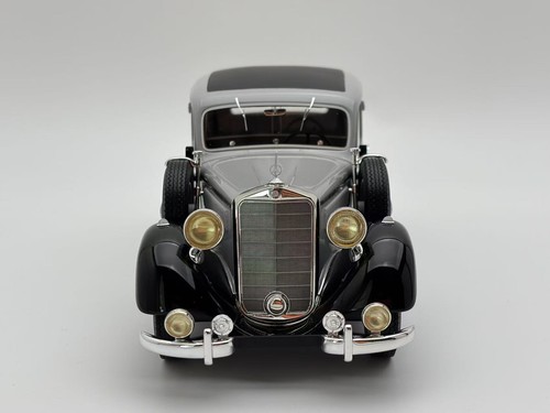 Bos 1/18 Mercedes 260D Pullman Grey 1937 Resin Unopenable Car Model - Picture 3 of 15