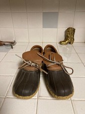 Ll Bean Hunting Winter Duck Rain Shoes Boots/ Shoes Size 7 M Made In Usa Nice!