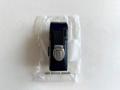 Brand New Unused Leitz Wetzlar Leica Meter MR Black Leather Case M