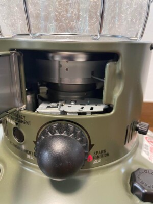 TOYOTOMI GEAR MISSION RR-GE25(G) OLIVE Kerosene Oil Heater TOYOTOMI GEAR MISSION RR-GE25(G) OLIVE Kerosene Oil Heater