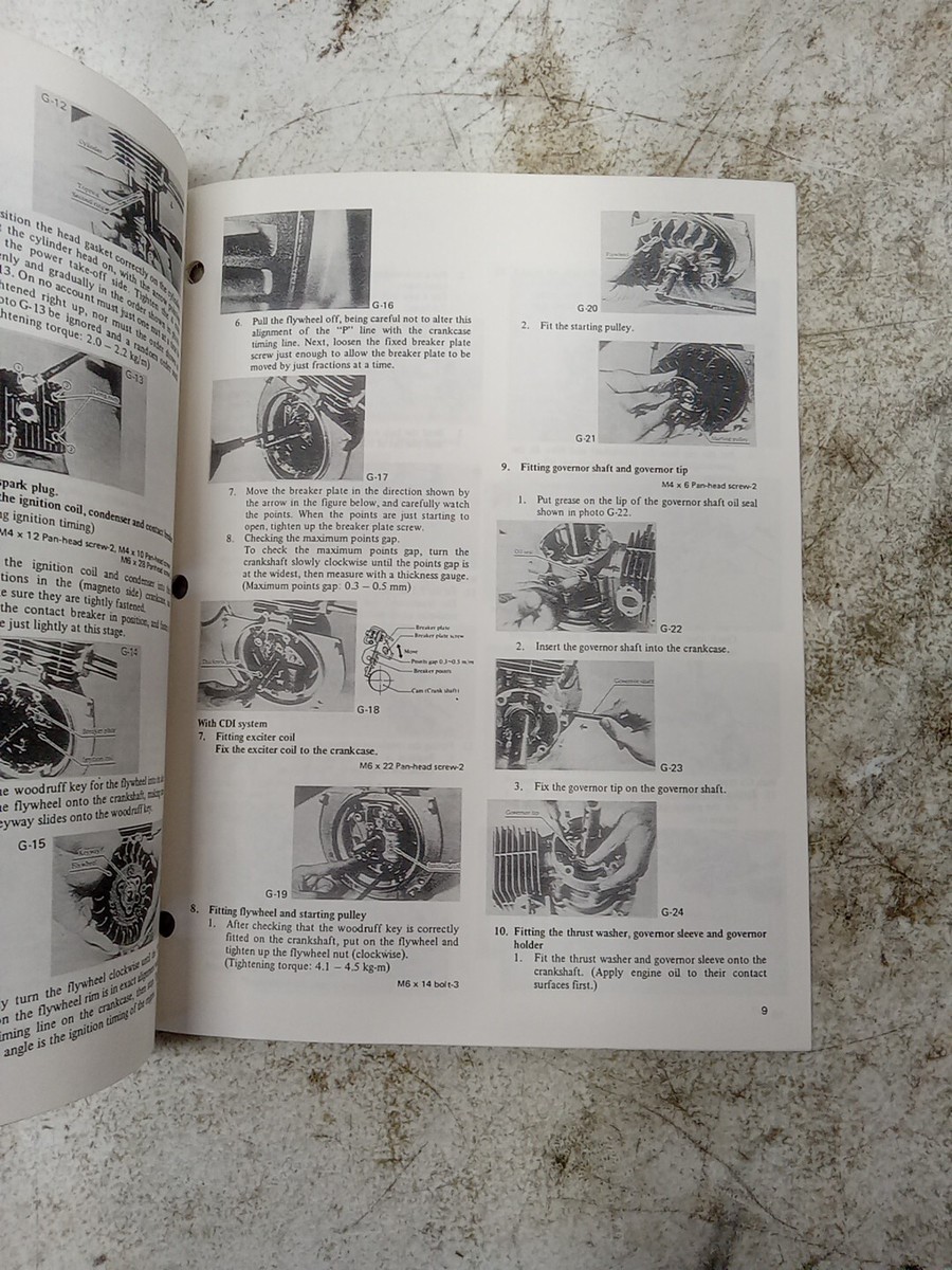 Factory Kawasaki 99969-0479 Service Manual 2 Stroke KT43 ENGINE | eBay