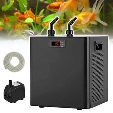 79Gal Aquarium Chiller 300L Fish Tank Cooler with Pump 1/3 HP Water Chiller New