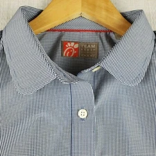 NEW CHIK-FIL-A  Employee Shirt XL Button Front Team Style by Oobe Spicy Chicken