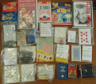 Lot De 25 Tours De Magie - Neufs Et Occasions - Pour Enfants Et Débutants