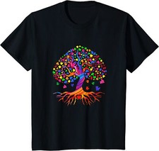 Autism Awareness Month Puzzle Tree Of Our Life Asd Youth Unisex T-shirt