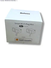 Smart Plug WiFi Outlet Work with Alexa, Google Assistant 2 Pack