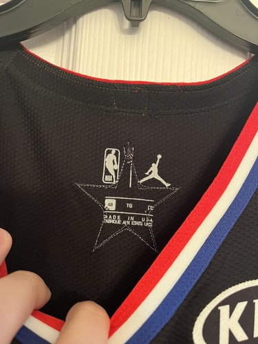 Maglia nera NBA All-Star Game 2019 Lebron Team Vaporknit vuota nuova taglia 48 +4L - Foto 3 di 6
