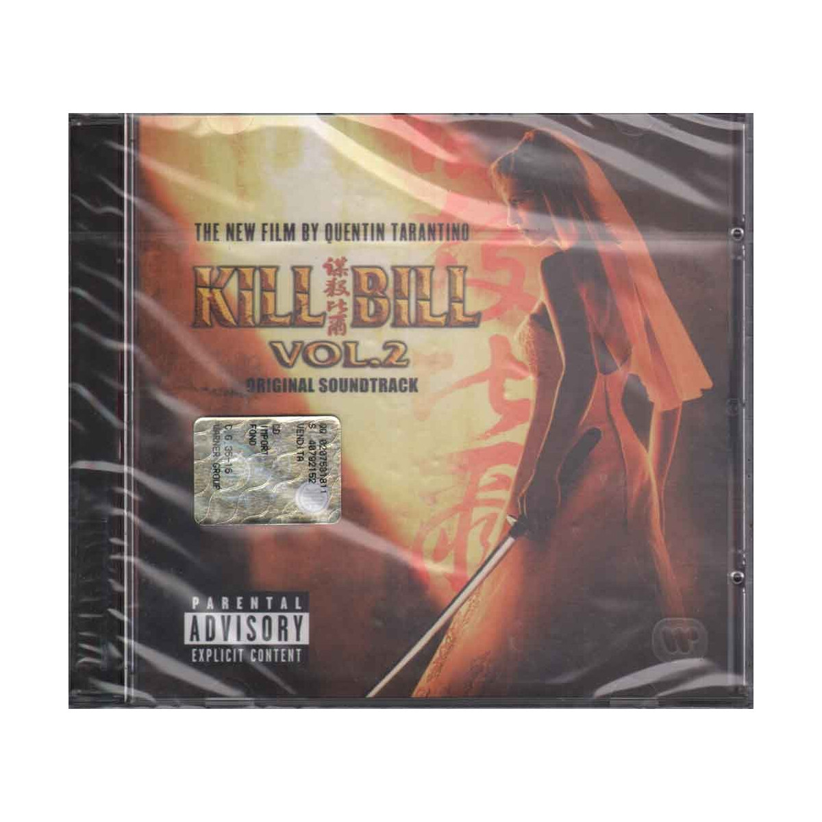 AAVV CD Kill Bill Vol 2 OST Soundtrack / Warner Maverick ‎9362-48676-2 Sealed