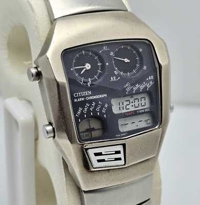 Citizen Ana/Digi 8988-Q02047 Chronograph Quartz Vintage