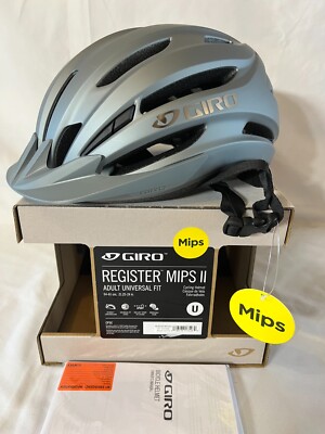 Giro Register II MIPS Helmet, Universal, Matte Ti/Chrome, New, Free Shipping