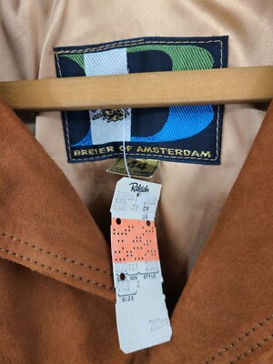 希少 60s BREIER OF AMSTERDAM レザーコート キャメル L - メルカリ
